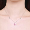 Zodiac: Pink Gemini Necklace (2+1 FREE)