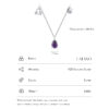 Zodiac: Purple Libra Necklace (2+1 FREE)